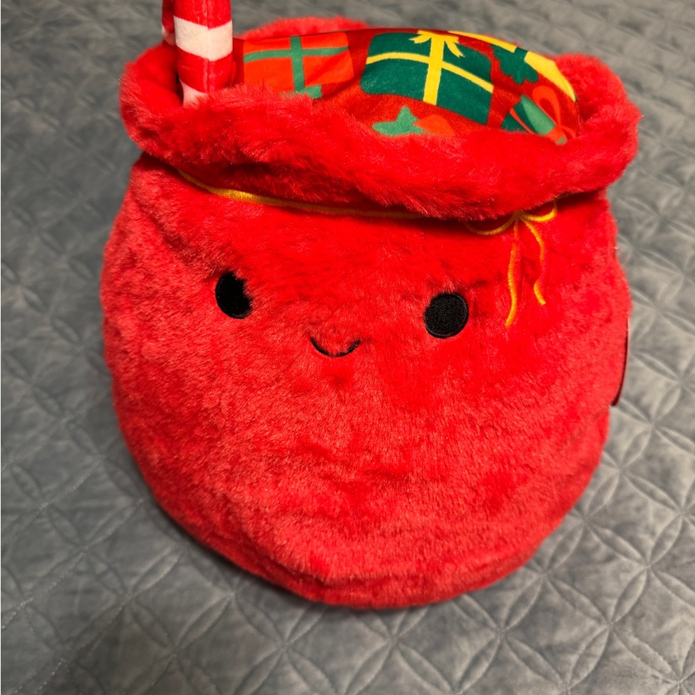 Plush Red Santa Sack Toy